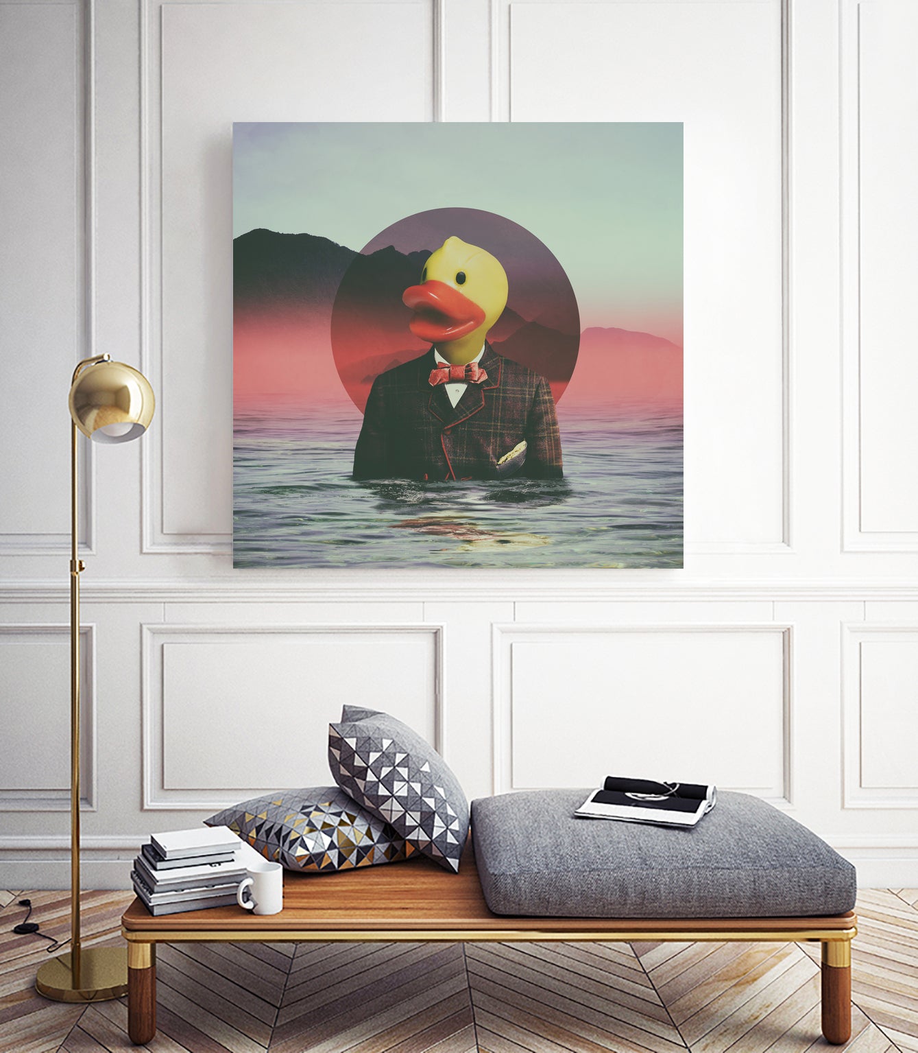 Rubber Ducky by Ali Gulec on GIANT ART - white photo manipulation