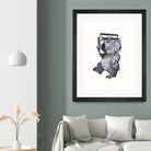 Koala by Laura Graves on GIANT ART - gray digital painting