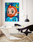 Astro Night by Bily Mariano da Luz on GIANT ART - blue digital drawing