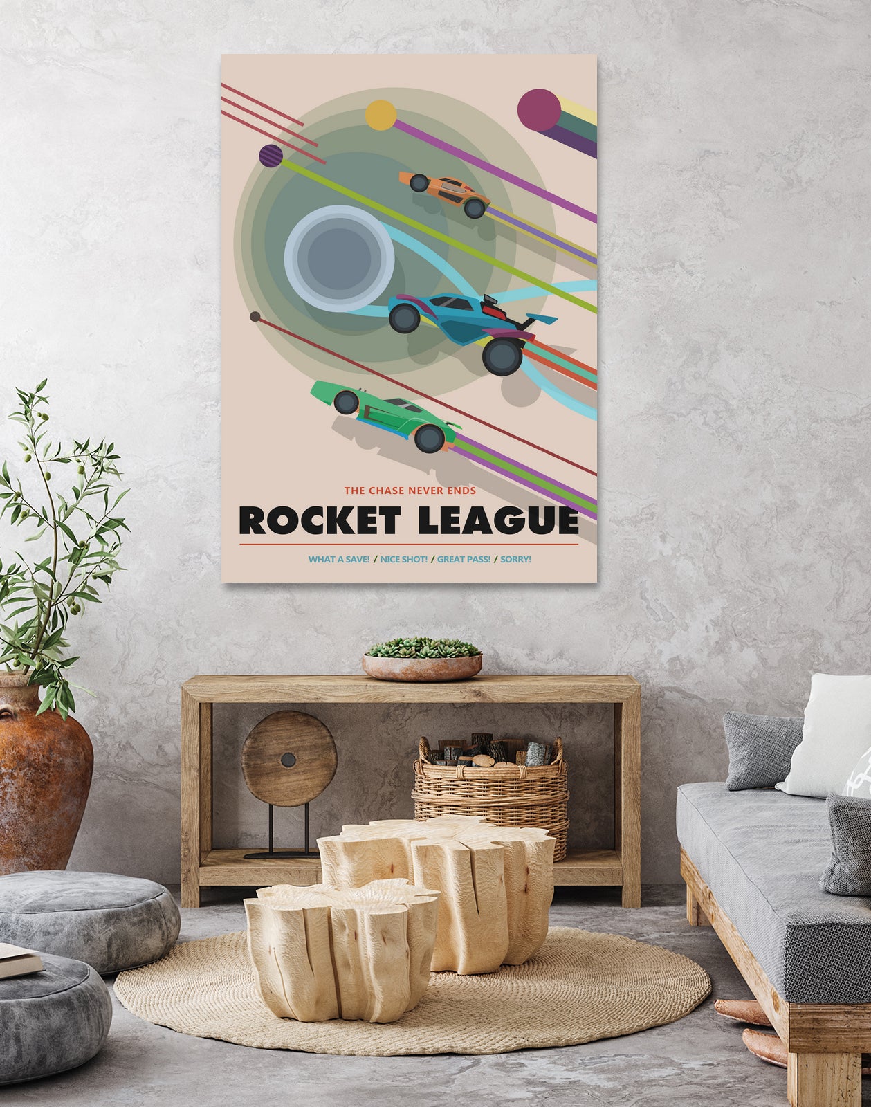 Rocket League by Ilham Akbar on GIANT ART - yellow digital painting