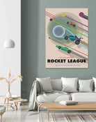 Rocket League by Ilham Akbar on GIANT ART - yellow digital painting