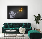 Banana by Octavian Mihai Mielu on GIANT ART - yellow digital drawing