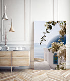 Santorini Oia #3 by Anita & Bella Jantz on GIANT ART - blue photo manipulation