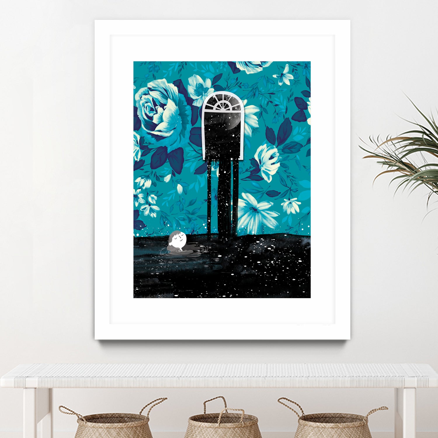 Nigh tSwim by Holly Hatam on GIANT ART - blue digital painting