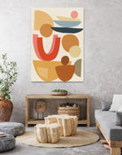 Organic design 15 by Vitor Costa on GIANT ART - orange digital painting