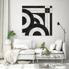 Geometric Marble by M.TERESA HERNANDEZ on GIANT ART - black digital painting