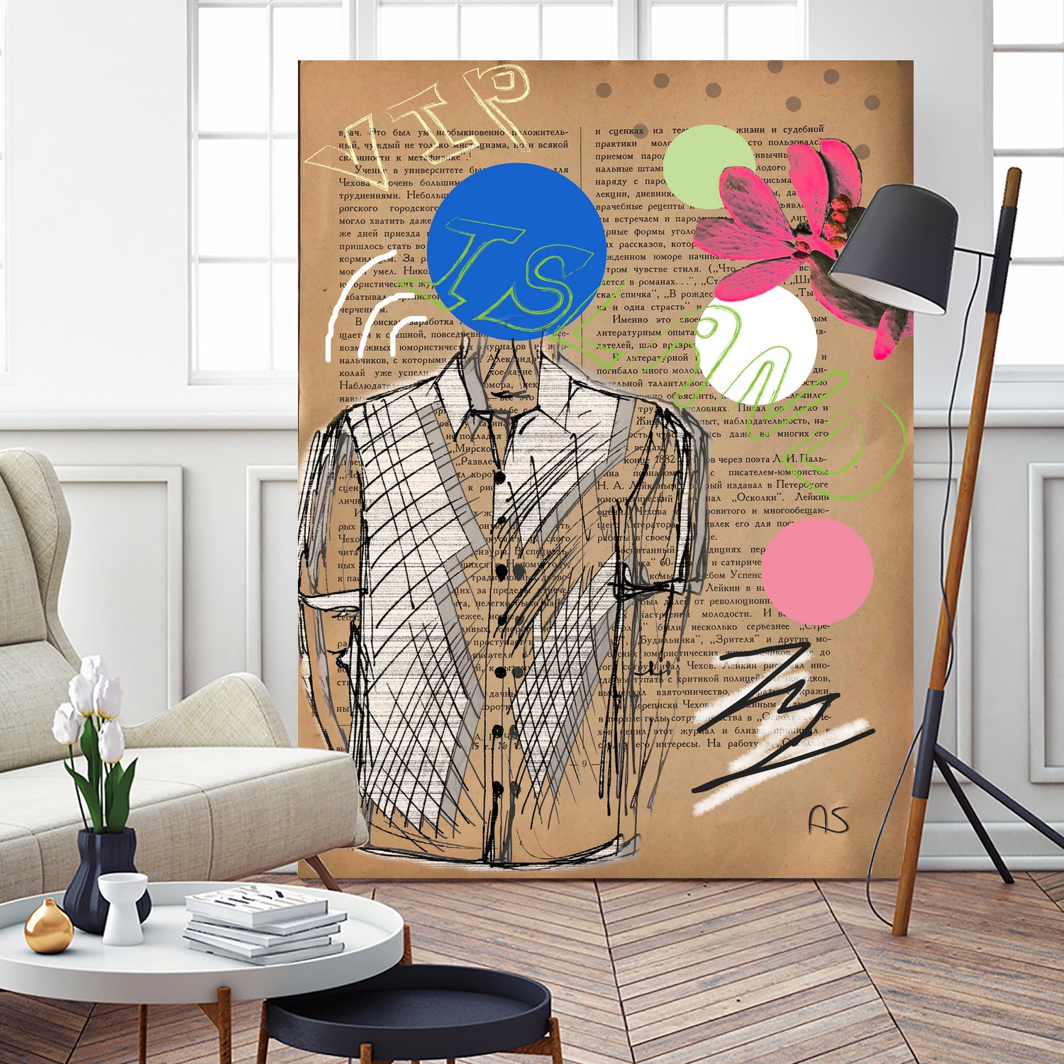 Untitled 6 by Anna Savtchenkov on GIANT ART - brown digital painting