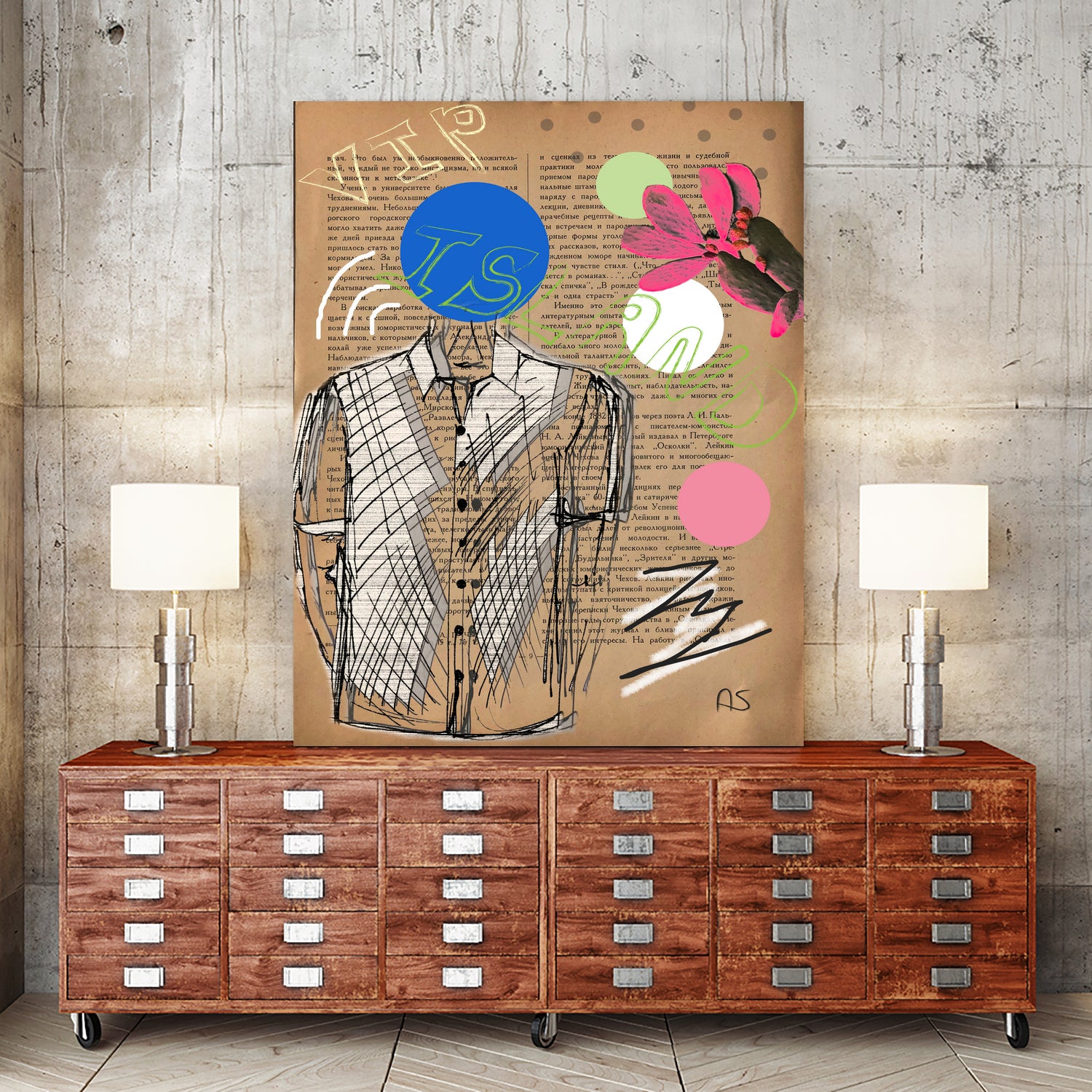 Untitled 6 by Anna Savtchenkov on GIANT ART - brown digital painting