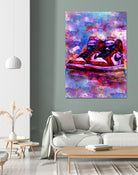 Sneakers Air Jordan by Septiyan Nugroho on GIANT ART - white digital painting