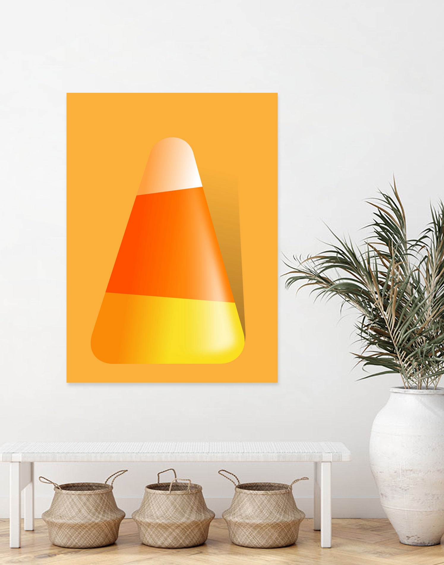 CandyCorn by Jerome Holder on GIANT ART - yellow digital painting