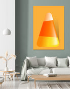 CandyCorn by Jerome Holder on GIANT ART - yellow digital painting