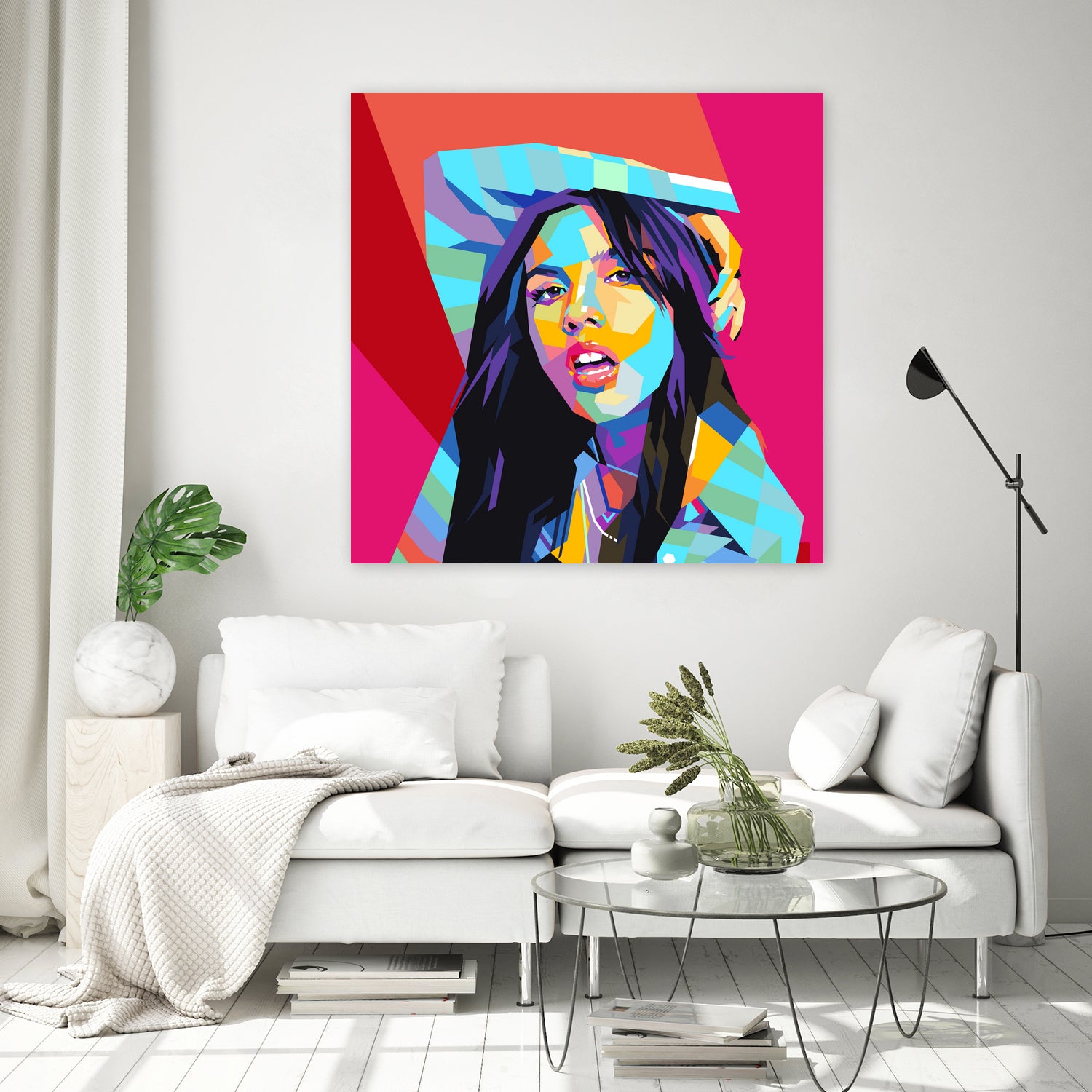 Olivia Rodrigo Pop Art WPAP by Laksana Ardie on GIANT ART - yellow digital drawing