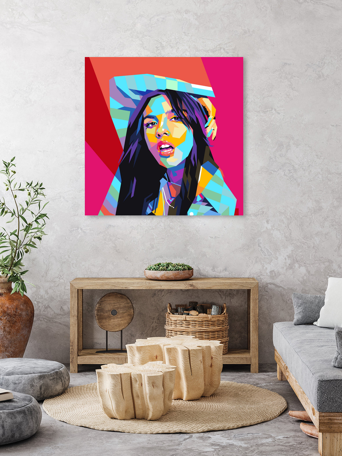 Olivia Rodrigo Pop Art WPAP by Laksana Ardie on GIANT ART - yellow digital drawing