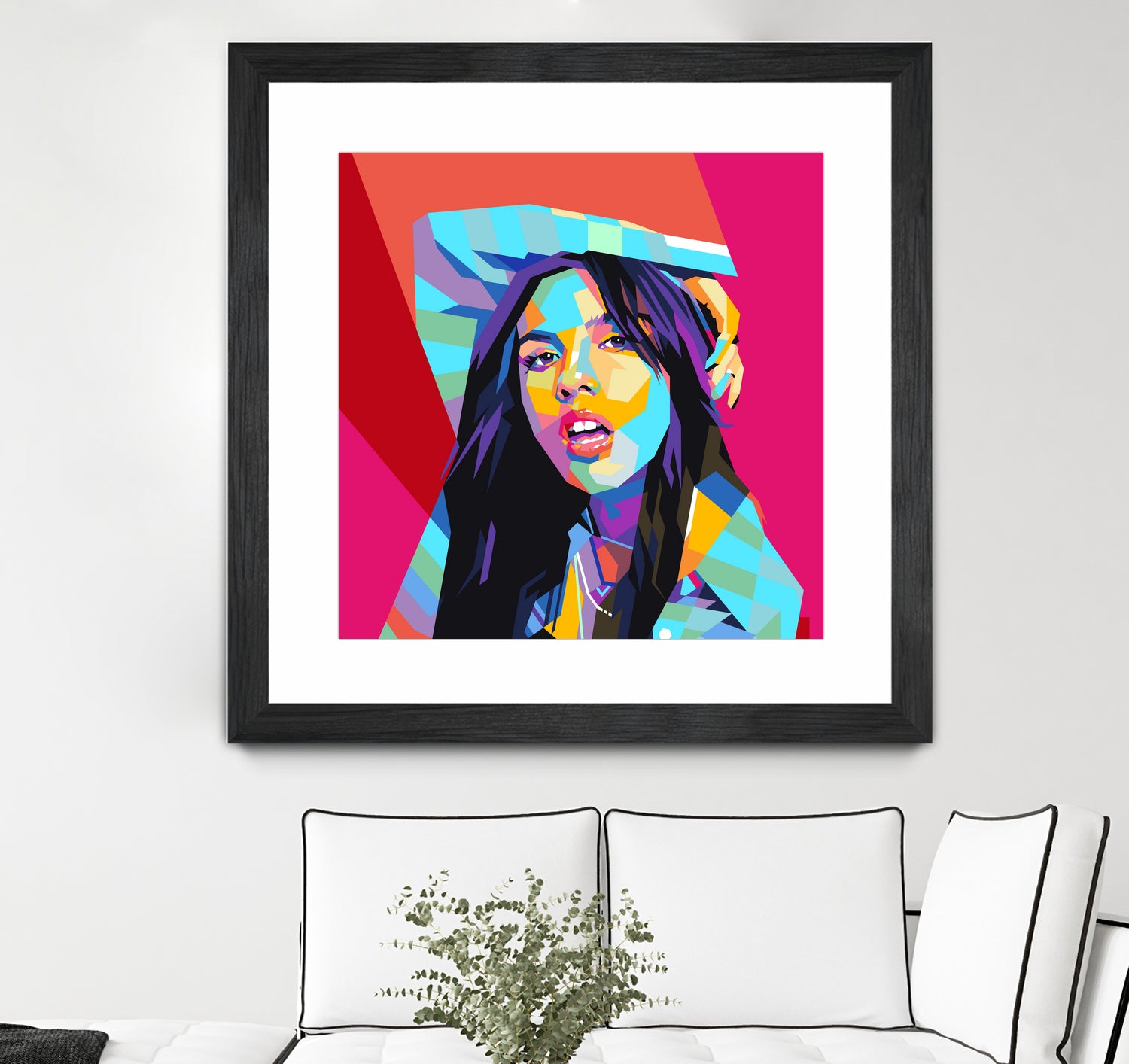 Olivia Rodrigo Pop Art WPAP by Laksana Ardie on GIANT ART - yellow digital drawing