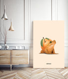 Fronge by Jonas Loose on GIANT ART - yellow photo manipulation