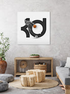 Kevin "Slim Reaper" Durant by Zildjian Magante on GIANT ART - gray digital drawing