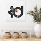 Kevin "Slim Reaper" Durant by Zildjian Magante on GIANT ART - gray digital drawing