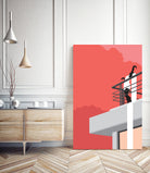 Closer by Roland Bánrévi on GIANT ART - red vector illustration