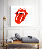 Rolling Stones vampire edition by Bekir Ceylan on GIANT ART - red digital painting