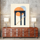 Geometry 01 by Vitor Costa on GIANT ART - orange digital painting