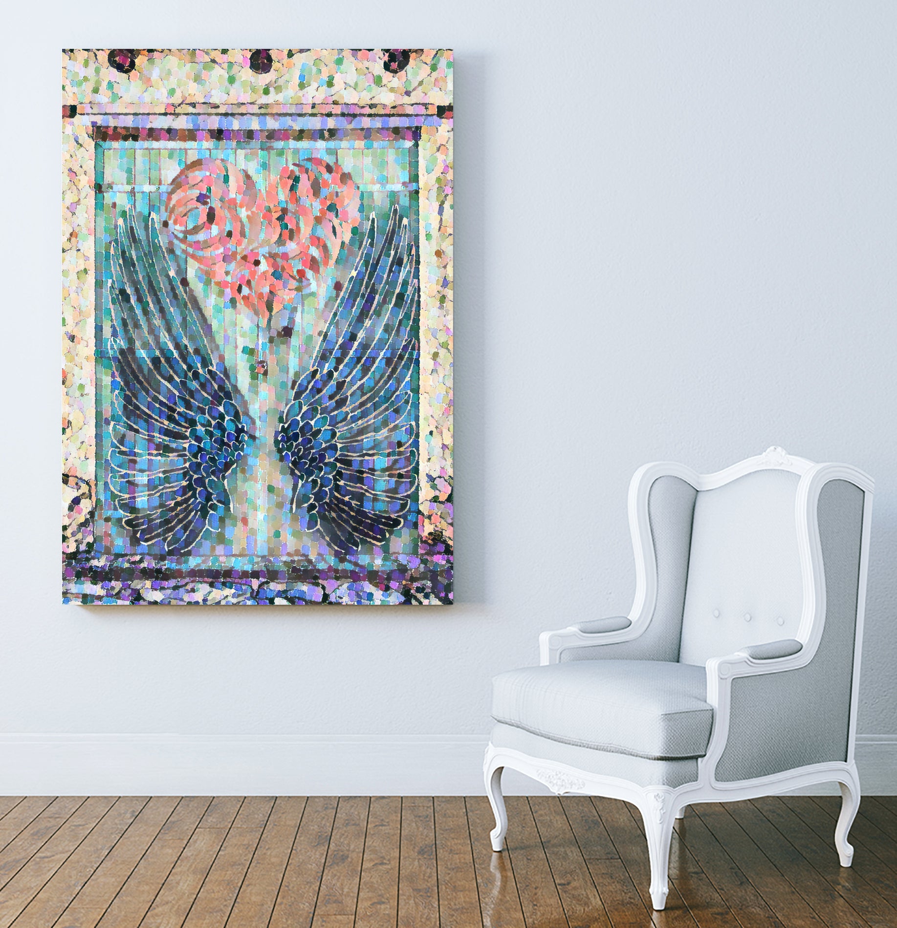 Heart of an Angel by Derek Gruner on GIANT ART - yellow photo manipulation