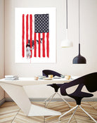 Little girl and wolves by Solti Balázs on GIANT ART - white digital painting