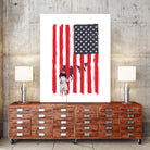 Little girl and wolves by Solti Balázs on GIANT ART - white digital painting