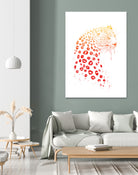 Kiss me by Solti Balázs on GIANT ART - red digital painting