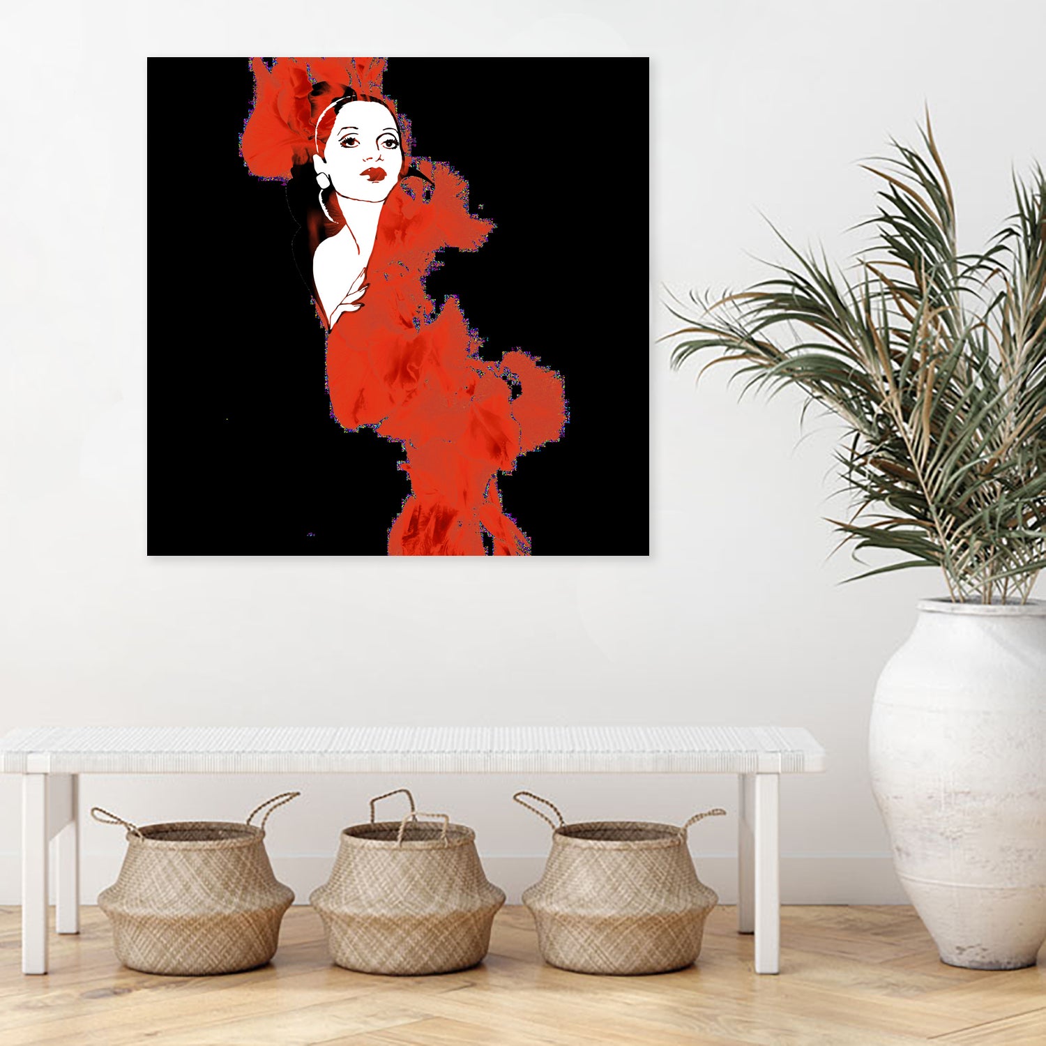 Flamenco by Aimer Heinz on GIANT ART - red photo manipulation