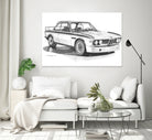 E9 3.0csl by steve pearcy on GIANT ART - black digital drawing