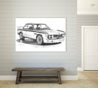E9 3.0csl by steve pearcy on GIANT ART - black digital drawing