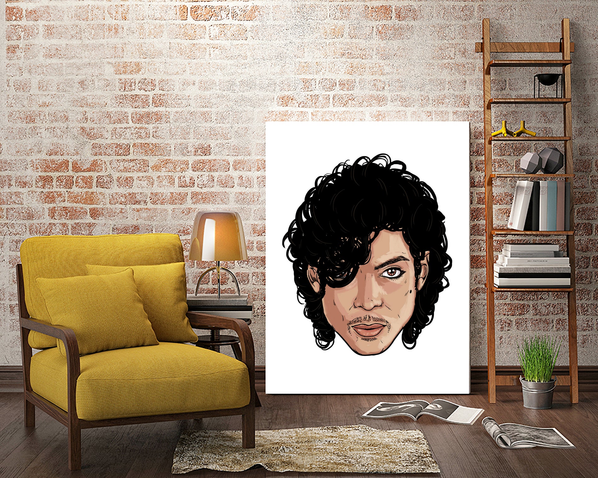 PRINCE by Delano Limoen on GIANT ART - brown digital painting