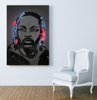 Kendrick Lamar by Octavian Mihai Mielu on GIANT ART - gray digital painting