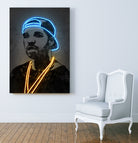Drake by Octavian Mihai Mielu on GIANT ART - blue digital painting