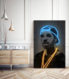 Drake by Octavian Mihai Mielu on GIANT ART - blue digital painting