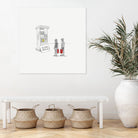 Subterranean Homesick Blues by Jason Ratliff on GIANT ART - white digital painting