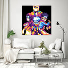 kakashi tim by saidi say on GIANT ART - black digital painting