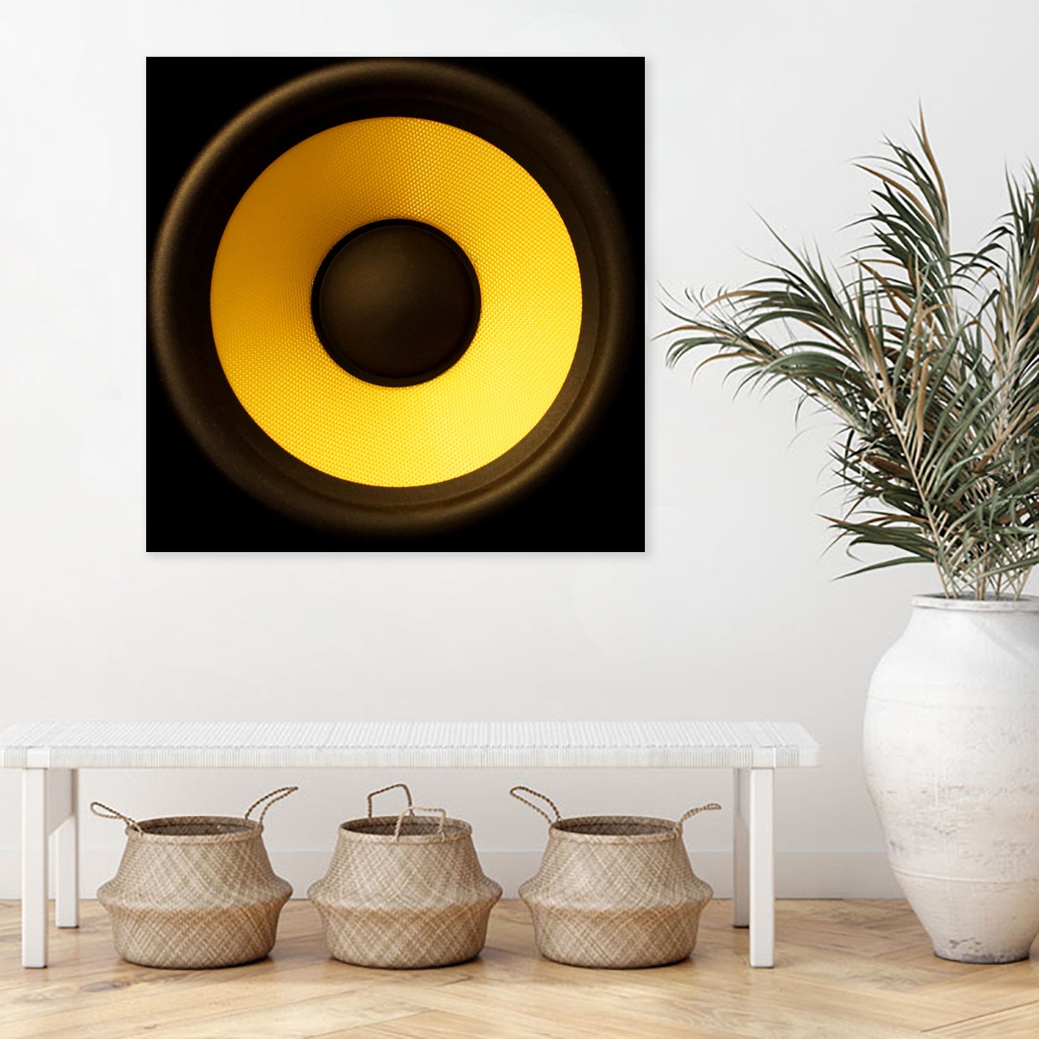 BASS by FREDERIC SMEETS on GIANT ART - yellow photo manipulation