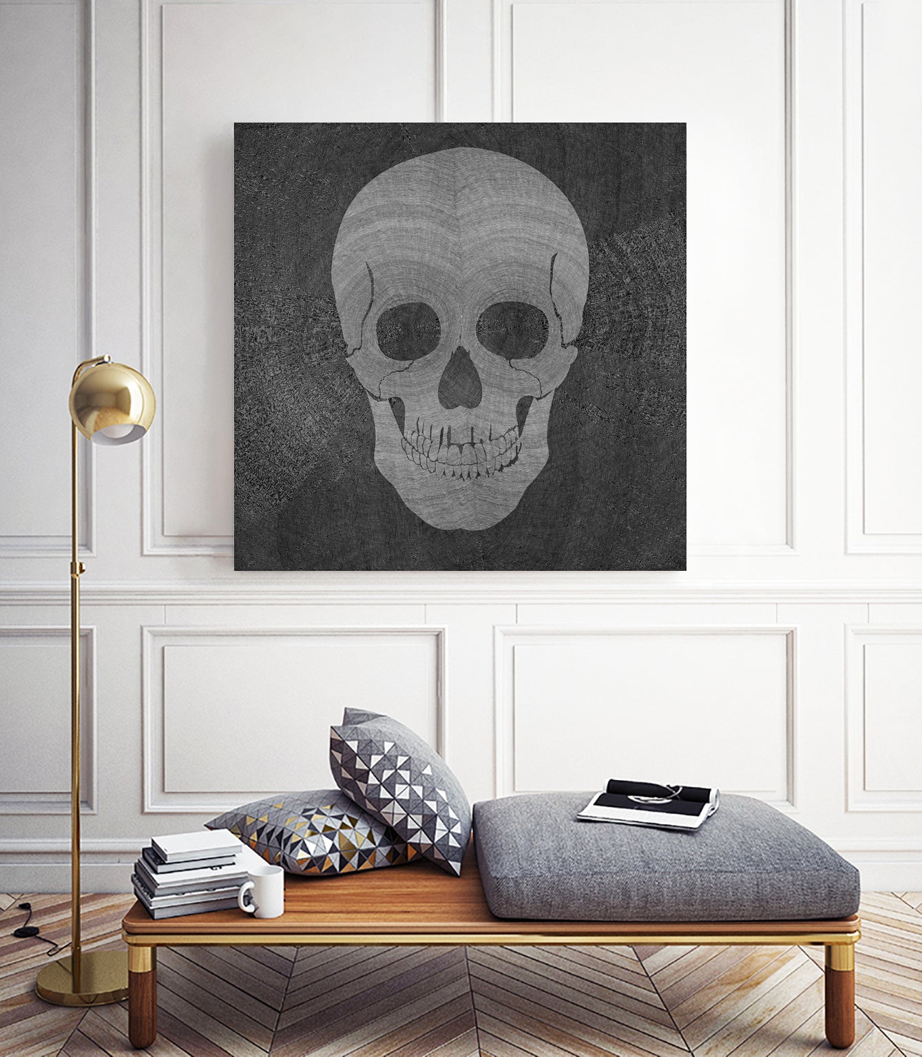 Memento Mori I (153 hours 35 minutes) by Victor Fitzsimons on GIANT ART - black digital drawing