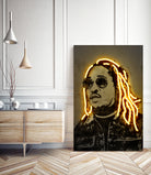 Future by Octavian Mihai Mielu on GIANT ART - yellow digital drawing