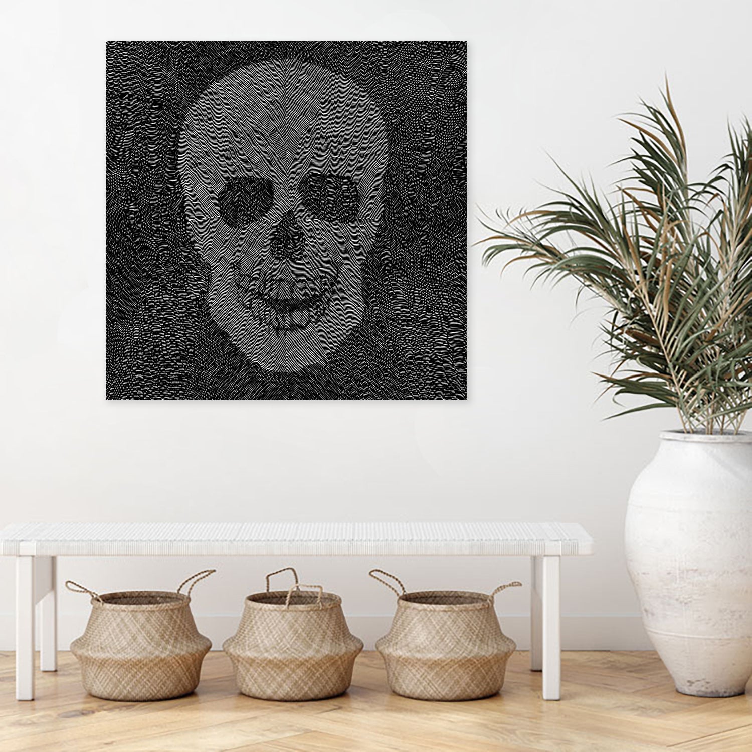 Memento Mori IV (17 hours) by Victor Fitzsimons on GIANT ART - black digital drawing