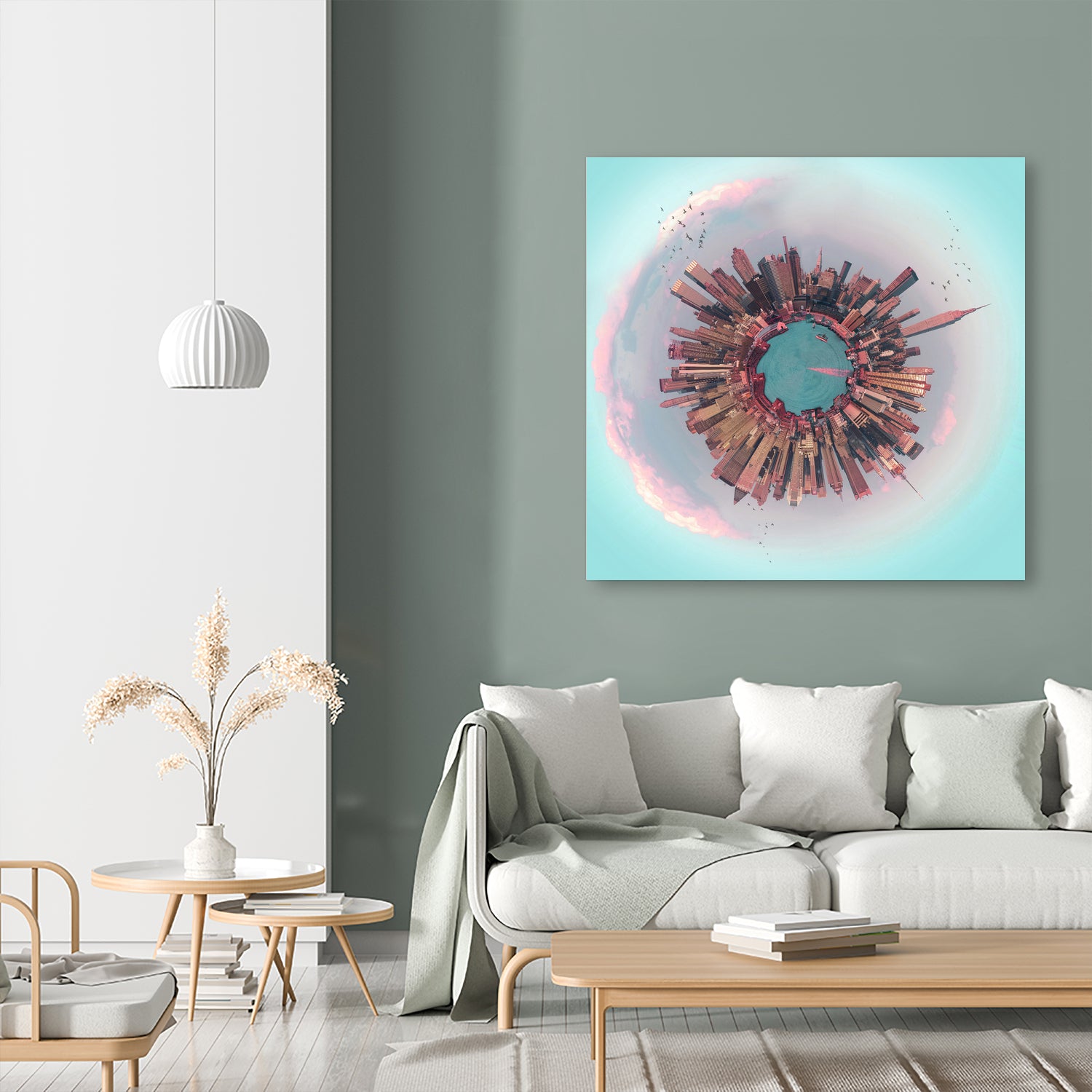 New York City mini world by Vin Zzep on GIANT ART - white photo illustration