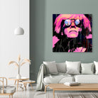 Inspired by Warhol Portrait by Stephen Chambers on GIANT ART - pink digital painting