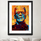 Frankenstein by Stephen Chambers on GIANT ART - yellow digital painting