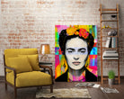 Frida Kahlo by Stephen Chambers on GIANT ART - gray digital painting