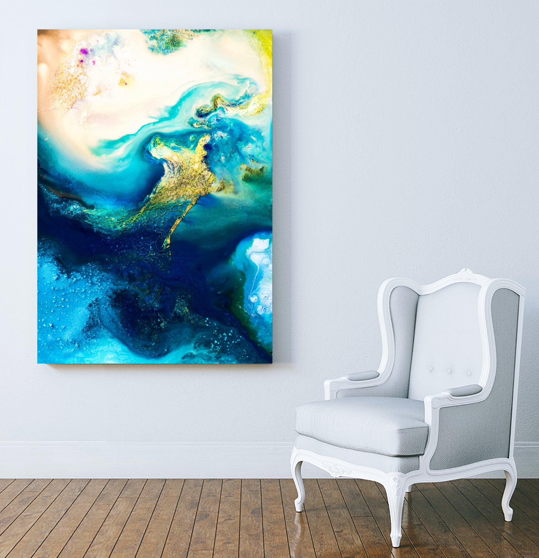 Before the Storm by Pierre Mahieu on GIANT ART - green digital painting