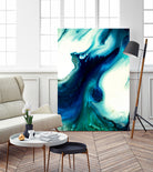 Ice Melt by Pierre Mahieu on GIANT ART - blue digital painting