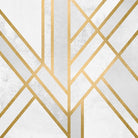 Art Deco Geometry by Elisabeth Fredriksson on GIANT ART - white digital painting