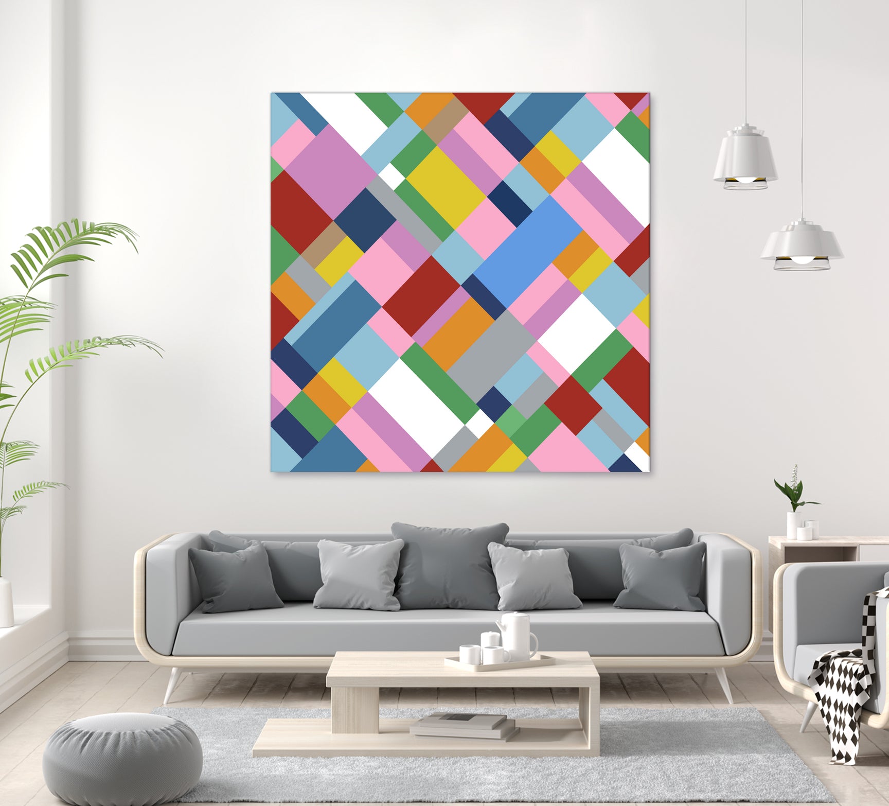 Map 45 by Emeline Tate-Robertson on GIANT ART - blue digital painting