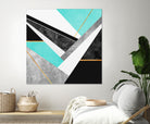 Lines & Layers 2 by Elisabeth Fredriksson on GIANT ART - black digital drawing